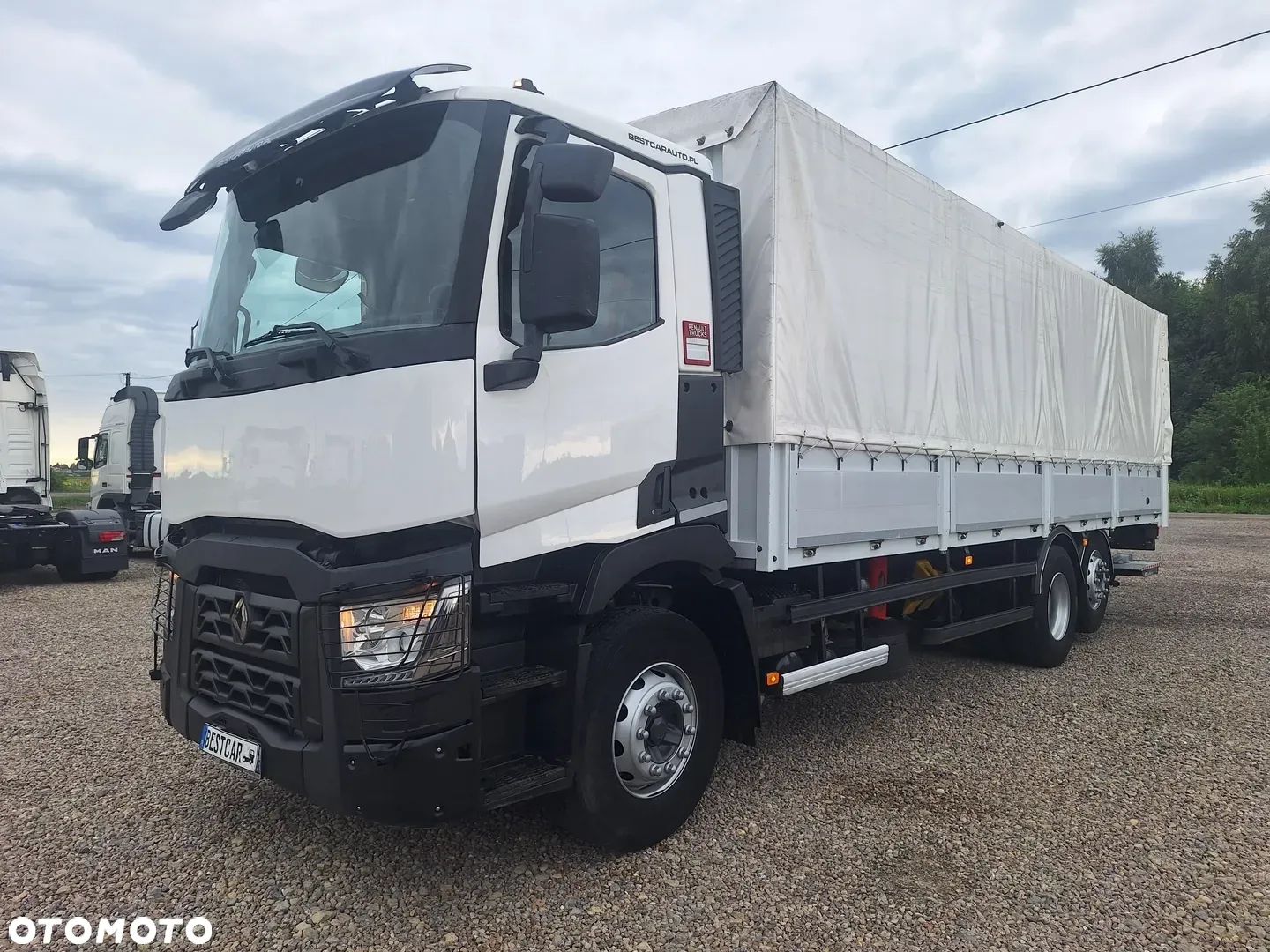 Renault GAMA C380 6X2 E6 WINDA SOLÓWKA Import Francja