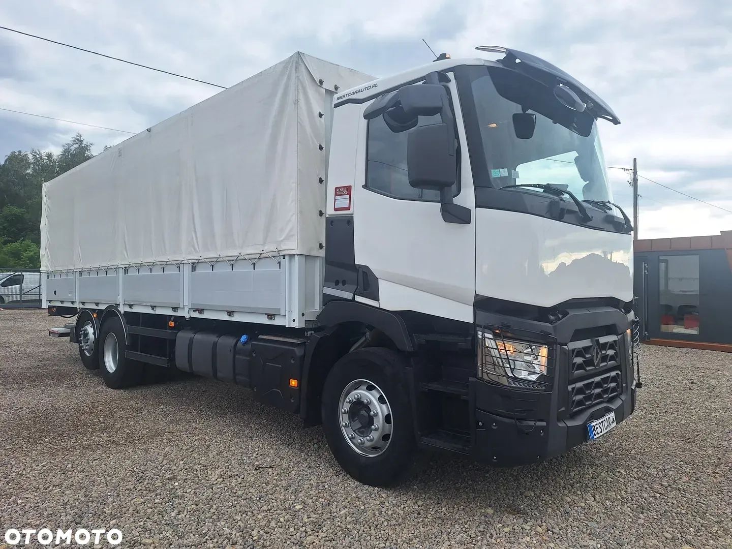 Renault GAMA C380 6X2 E6 WINDA SOLÓWKA Import Francja