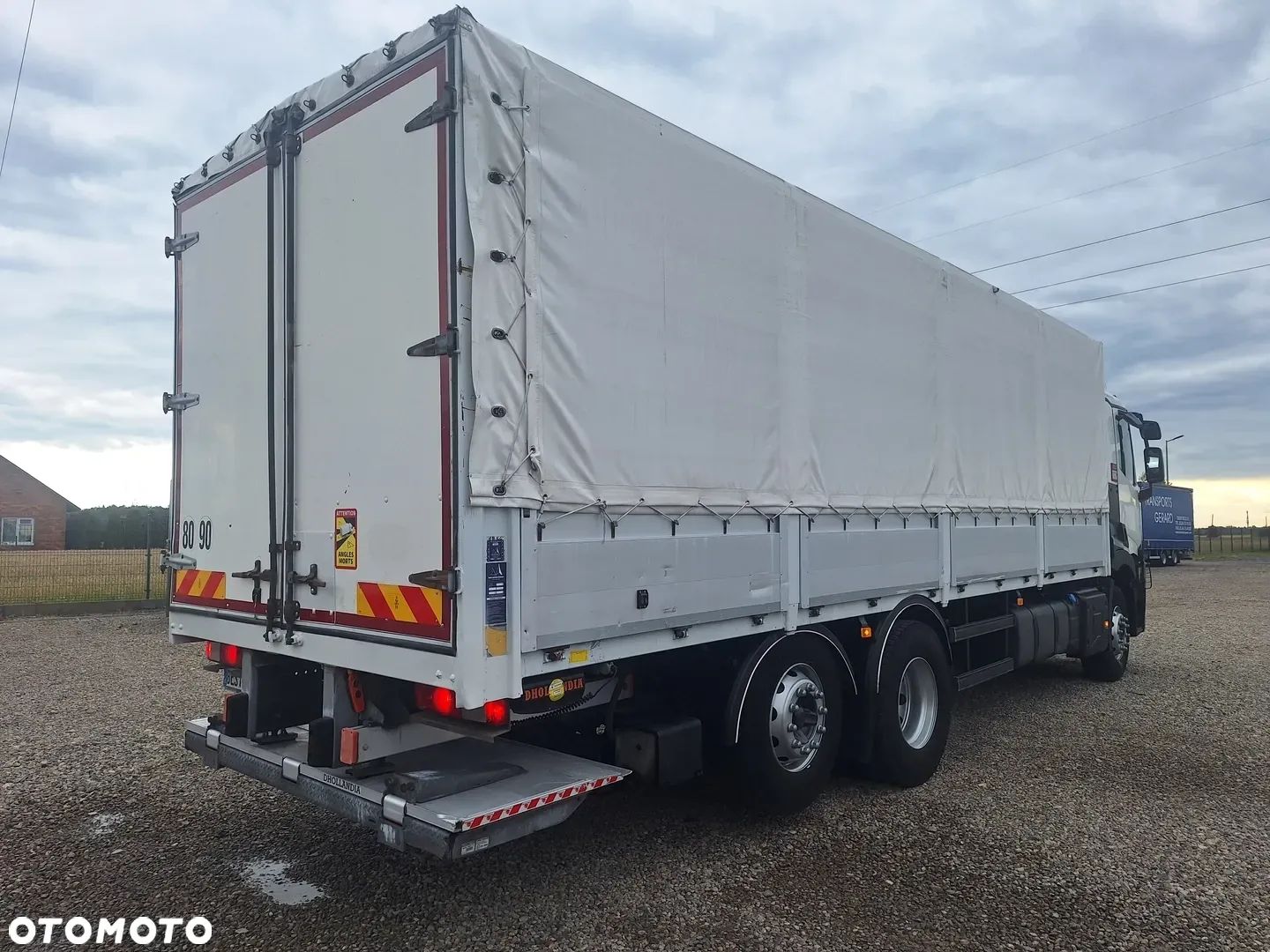 Renault GAMA C380 6X2 E6 WINDA SOLÓWKA Import Francja