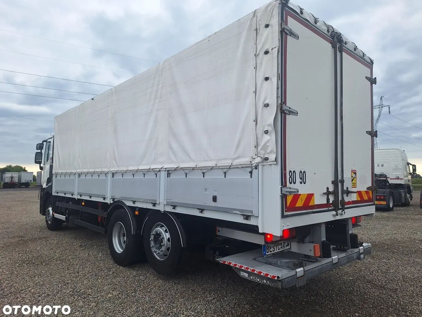 Renault GAMA C380 6X2 E6 WINDA SOLÓWKA Import Francja