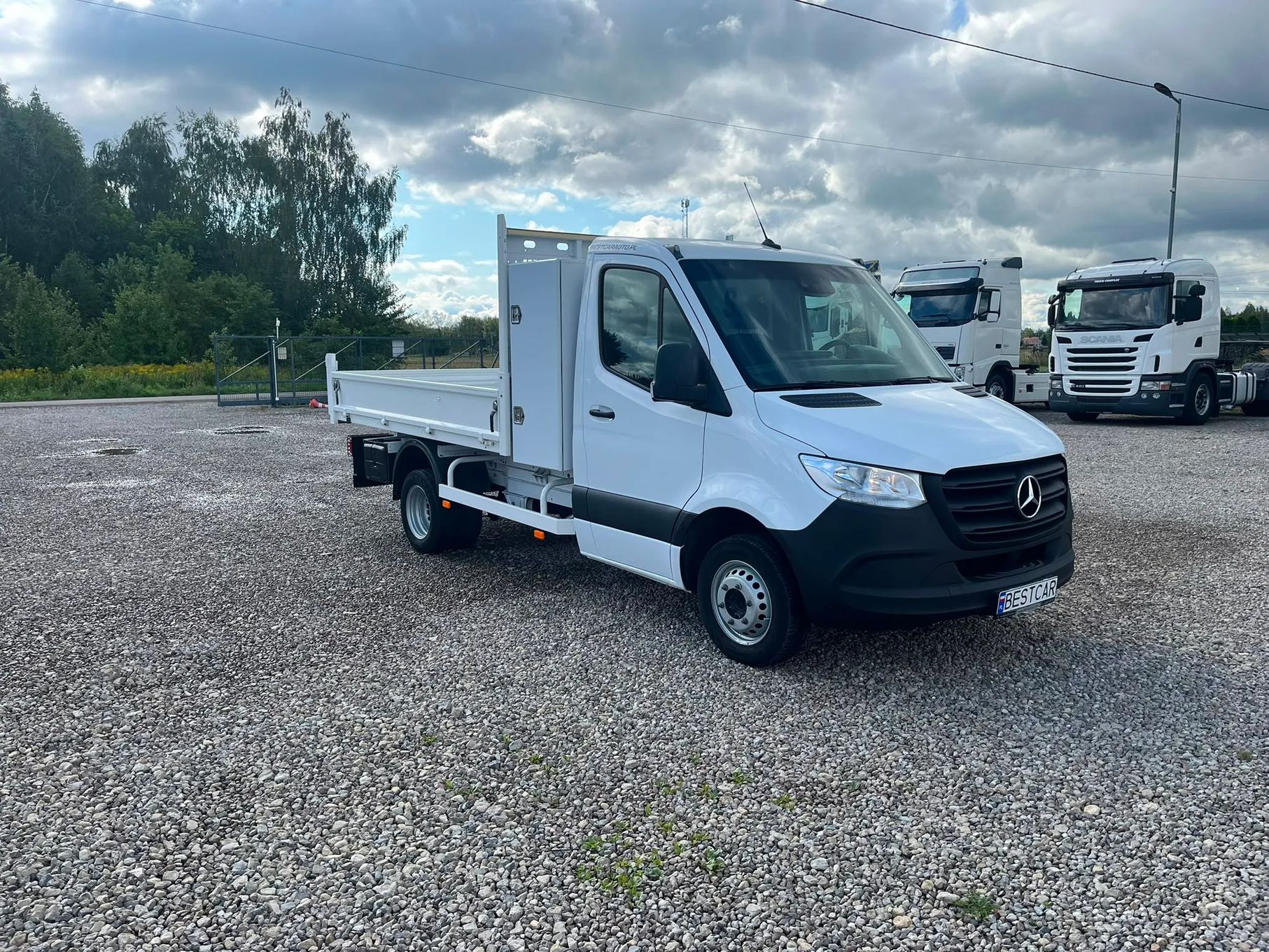 Mercedes-benz SPRINTER 516 CDI Euro 6 / wywrotka - Import Francja